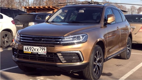 В России приостановлены продажи двух моделей кроссоверов Zotye