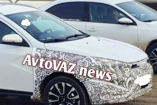 АвтоВаз собрал тестовые рестайлинговые автомобили Lada Vesta FL