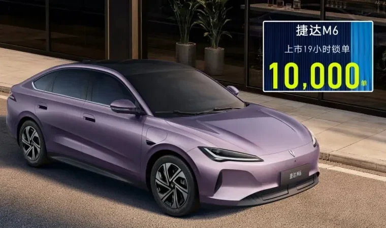 Электрический седан Jetta M6 получил свыше 10 тысяч заказов за 19 часов продаж